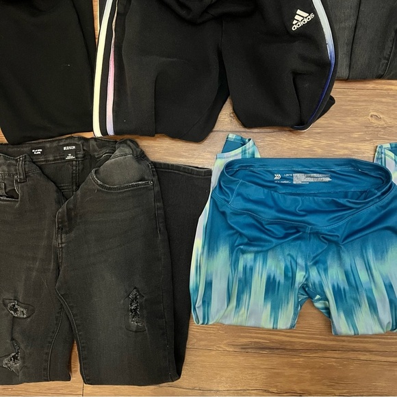 Girls Kids Size 10 12 Bundle Lot Bottoms Jeans Sweatpants Leggings - Picture 6 of 8